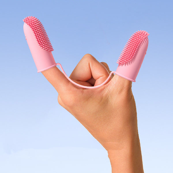 PawSnoozie™ Dog Dental Finger Brush Set